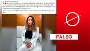 Video de Rosselli Amuruz 'pronunciándose' corresponde al 2021, no al contexto actual