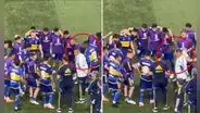 La efusiva arenga de Advíncula hacia sus compañeros que no se vio en TV minutos antes de los penales