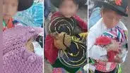 Niños causan ternura tras disfrazar a sus gallinas y otras mascotitas en Ayacucho: “Qué hermosos todos”