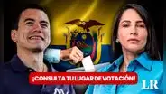 CNE, dónde votar en la segunda vuelta de Ecuador 2023: vea aquí su centro de votación