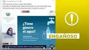 El Gobierno peruano no analizó el género de la palabra “agua” en ponencia