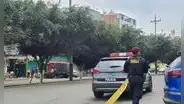 Surquillo: sujetos arrojaron granada frente a centro comercial La Fortuna