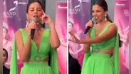 Luciana Fuster sorprende al cantar 'Despacito', de Luis Fonsi, en el Miss Grand International 2023
