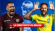 ¿Dónde ver el juego de la Vinotinto vs. Brasil EN VIVO por las Eliminatorias Sudamericanas 2026? Revísalo AQUÍ