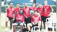 Oliver Sonne sumó su primera práctica con la selección peruana