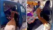 Tierna alpaca sorprende en redes al subirse a un taxi en Cusco: "Qué bello animalito"