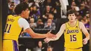 Los Angeles Lakers venció 129-126 a Brooklyn Nets en partido de pretemporada de la NBA