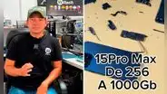 Wiltech intenta ponerle memoria de 1 TB a iPhone 15 Pro Max de 256 GB y se lleva gran sorpresa