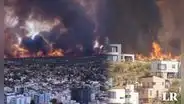 Incendio forestal deja a oscuras cielo de Argentina: joven inició fuego por preparar un café