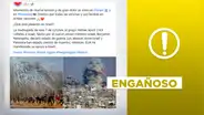 Fotos no corresponden a la reciente guerra entre Israel y Hamás