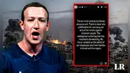 Zuckerberg sobre conflicto entre Israel y Palestina: “Ataques terroristas de Hamás son pura maldad”