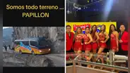 Bus de orquesta Papillón pasa al borde de profundo abismo cuando iba a concierto: "Qué valiente"