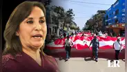 Gremios y organizaciones civiles marchan contra el Gobierno de Dina Boluarte en Lambayeque