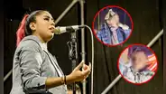 Azucena Calvay cumple el sueño de 2 niños tras hacerlos cantar en su concierto de Cajamarca: "Gran dúo"