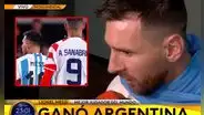 Lionel Messi ninguneó a jugador de Paraguay que lo escupió: "No sé ni quién es el chico este"