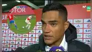 ¿Se exculpó? Santamaría respondió directo al ser consultado por mala marca en segundo gol de Chile