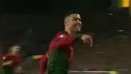 Cristiano Ronaldo marcó, gritó el "Siuu" y clasifica a Portugal a la Eurocopa 2024