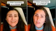 “Los títulos son un fraude”: mujer con 3 carreras y 3 másteres lamenta no hallar trabajo por su edad