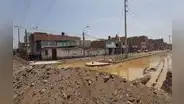 Obra de la Municipalidad de Chiclayo se suspendió dos veces y sigue con serios retrasos