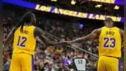 Los Angeles Lakers perdieron 129-125 ante los Warriors por la pretemporada de la NBA