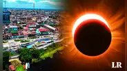 Iquitos disfrutó del eclipse solar en su máximo esplendor: ¿cómo se vio?