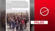 Video no muestra caravana de “emigrantes” de Medio Oriente camino a Europa en octubre del 2023