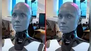 Ameca, el robot más avanzado del mundo, cuenta un extraño chiste a su creador y se hace viral