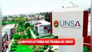 ¡Postula a la UNSA! Universidad de Arequipa ofrece 94 empleos con sueldos que llegan a S/4.500