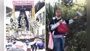 ¿Por qué los peregrinos del Señor Cautivo dejan botellas en el camino hacía Ayabaca en Piura?