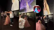 Quinceañera baila su vals en cine durante proyección de concierto de Taylor Swift: “Una real fan”