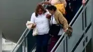 25 peruanos repatriados de Israel llegan a Lima en avión presidencial