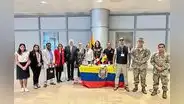 Peruanos evacuados de Israel en vuelo humanitario ecuatoriano llegaron a Quito