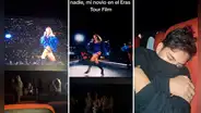 Joven va con su novio al cine para ver película de Taylor Swift, pero él se queda dormido