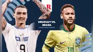 Uruguay vs. Brasil HOY: ¿a qué hora y en qué canal ver el partido por las Eliminatorias 2026?