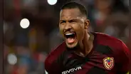 Salomón Rondón y el récord que alcanzará hoy en el partido contra Chile