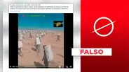 Egipcios no llevan alimentos para palestinos en video viral durante la actual guerra de Israel y Hamás