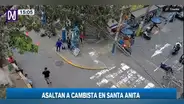 Santa Anita: delincuentes en moto asaltan a cambista y le disparan en plena vía pública