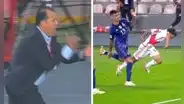 La furiosa reacción de Juan Reynoso tras el empujón que no cobraron contra Zanelatto