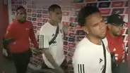 Así fue la molesta y silenciosa salida de los jugadores de Perú tras perder ante Argentina