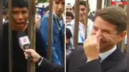 Hincha peruano sorprende a periodistas argentinos con imitación de Mariano Closs: "En Perú no te aburres"