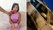 Cantante de mariachis denuncia que delincuentes incendiaron su camioneta en Piura