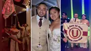 Peruana sorprende a su esposo con barra de la 'U' en el día de su boda: hinchas cremas de corazón