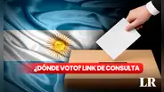 Dónde voto 2023: cómo consultar el padrón electoral para las elecciones en Argentina este domingo 22 de octubre
