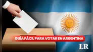 Elecciones presidenciales: guía fácil para votar este domingo en Argentina