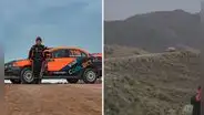 Rally Caminos del Inca 2023: Raúl 'Mono' Orlandini casi cae al abismo en el primer día de competencia