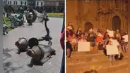Poste de luz cayó sobre mujer y familia denuncia que Municipalidad de Cusco le ofreció S/500