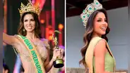 Majo Lora, peruana que ganó el Miss Grand International en 2017, brinda su apoyo a Luciana Fuster