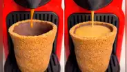 ¡Todo se puede comer! Conoce aquí cómo preparar fácil y rápido un vaso comestible de café