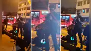 The Weeknd peruano ofrece espectacular show en plena calle y usuarios bromean: “Para él sí me alcanza”