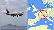 ¿Por qué los aviones nunca vuelan en línea recta? Esta es la sorprendente razón